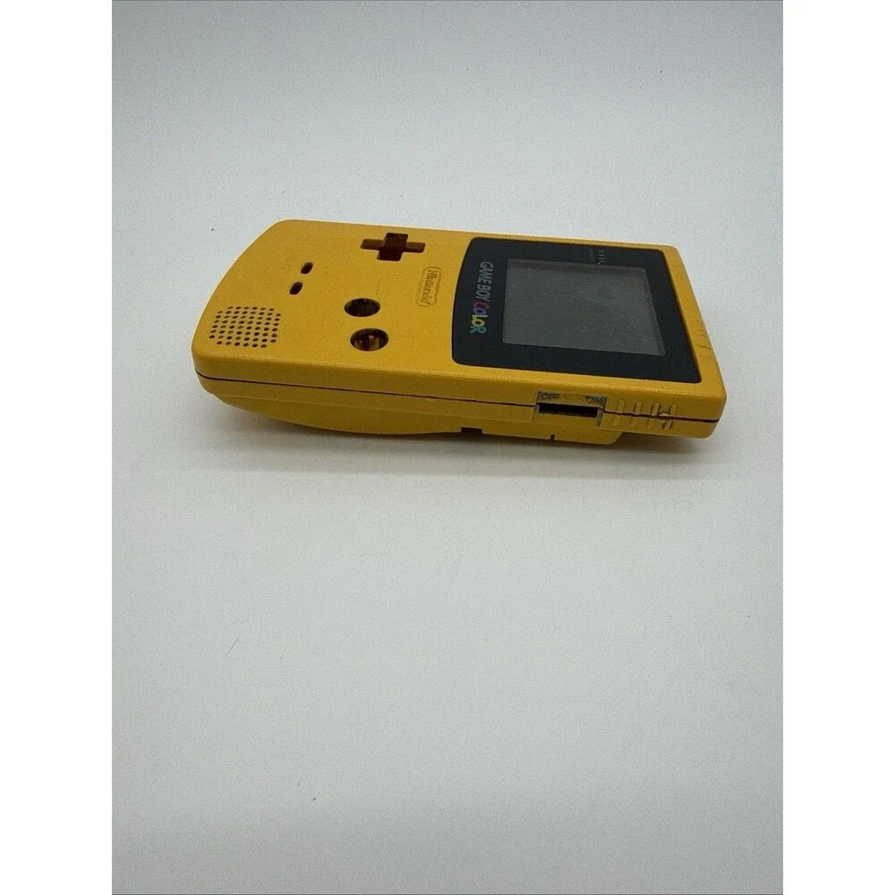 Nintendo Gameboy Color Yellow Shell Parts Only